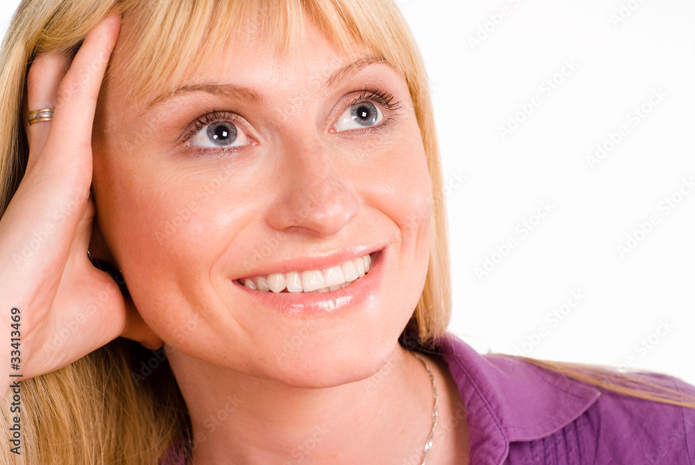 young woman portrait young woman portrait