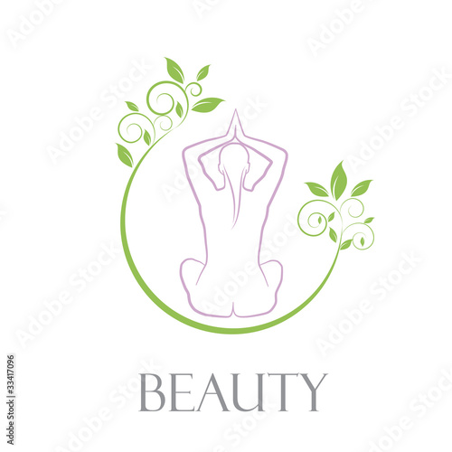 Logo spa, yoga and relax # Vector