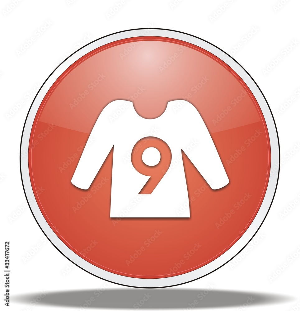 bouton maillot de sport