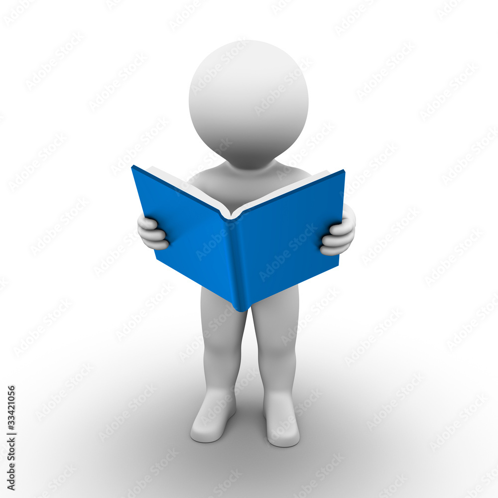 reading a book - Bobby Series reading a book - Bobby Series