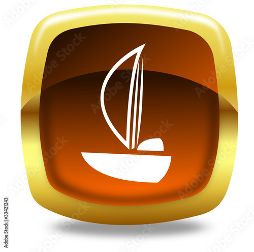 Sailboat button
