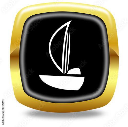 Sailboat button