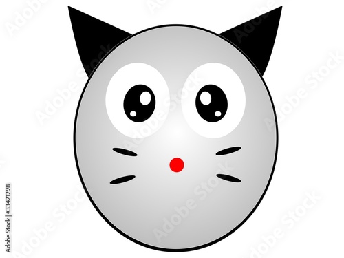 Manga Style Katze