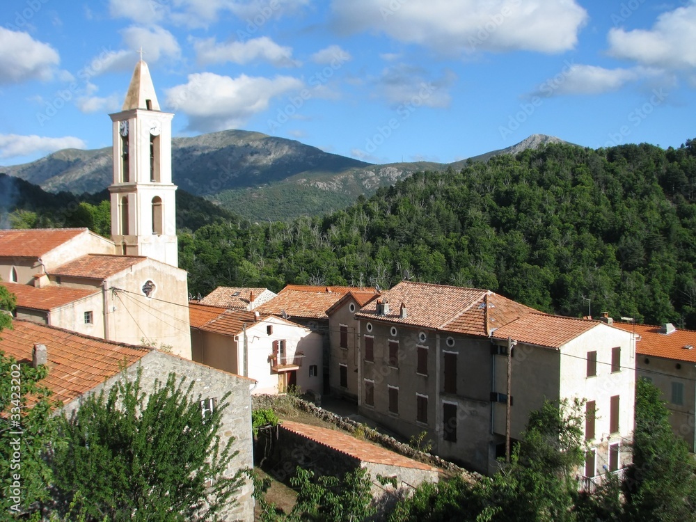 Fototapeta premium Evisa, Corse