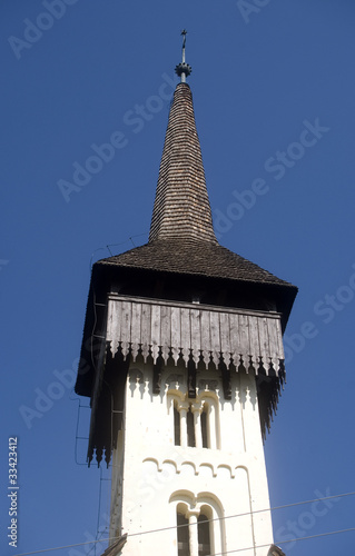 Protestant church, Csaroda, Hungary photo