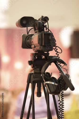 Konstfotografi professional video camera