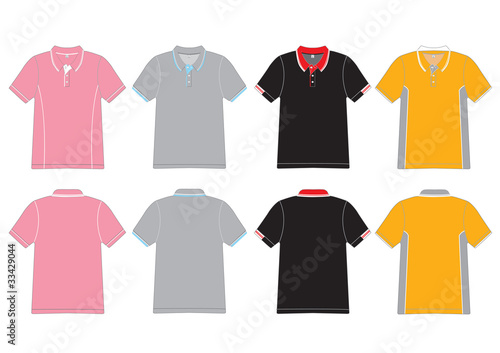 polo shirt design Vector template