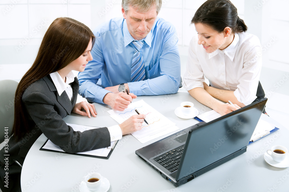 Fototapeta premium Business people