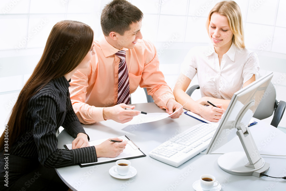 Fototapeta premium Business people