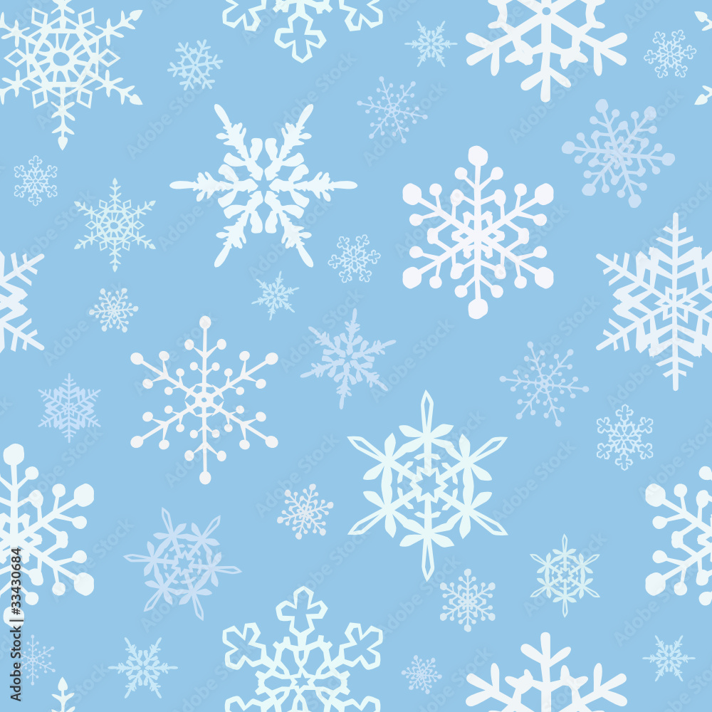 Snowflakes background Snowflakes background