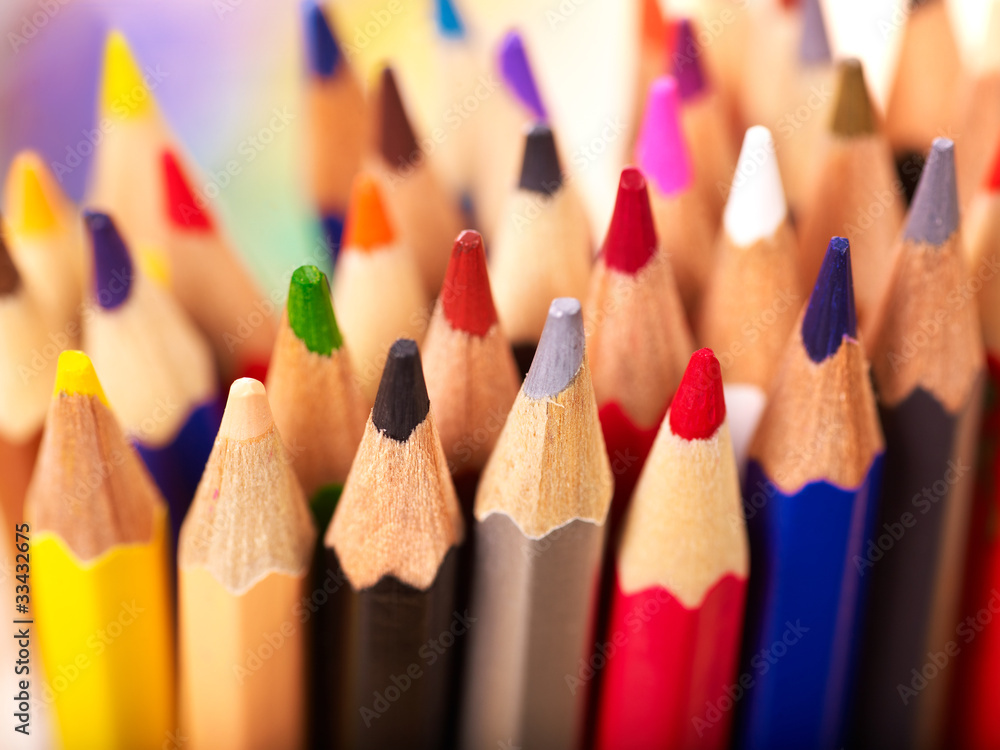 Close up of school supplies. Close up of school supplies.