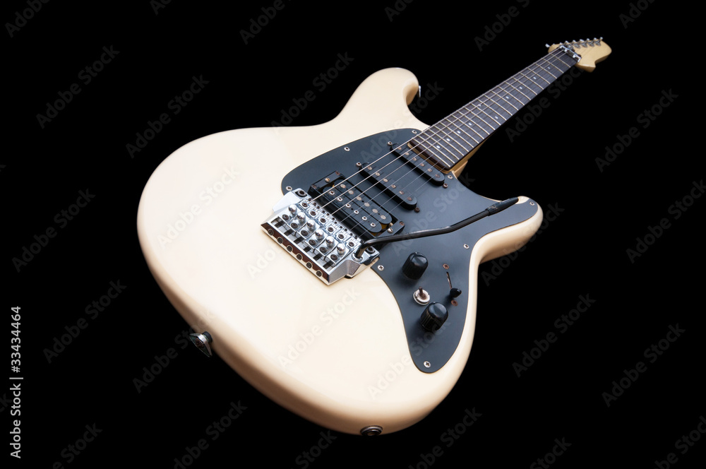 Fototapeta premium Guitar against the background