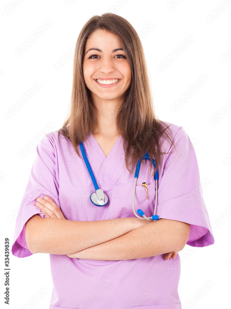 Young nurse portrait