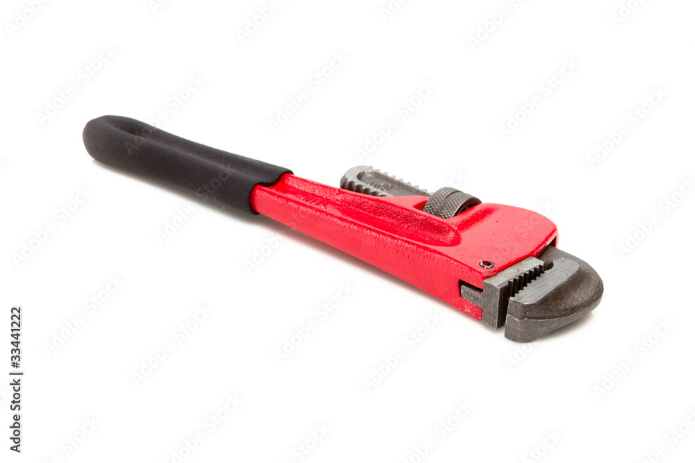 Red Plumbers Wrench Red Plumbers Wrench