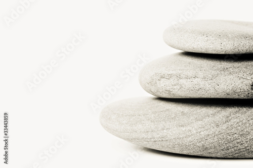 Stacked of zen stones
