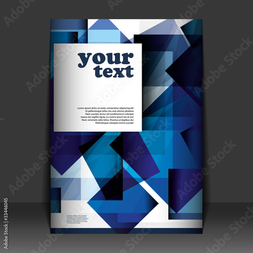 Book cover template