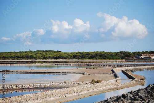 Quadro em tela saline - ibiza - formentera