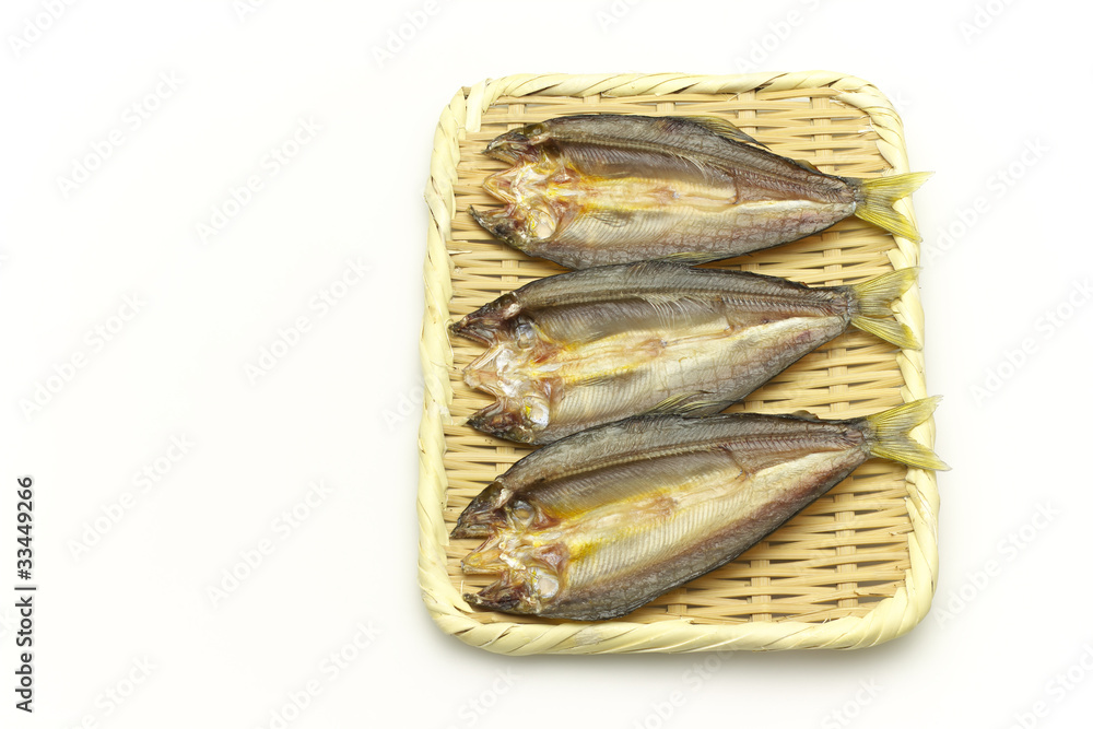 天然鮎の一夜干し