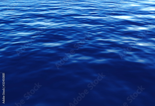 Deep blue ocean water texture