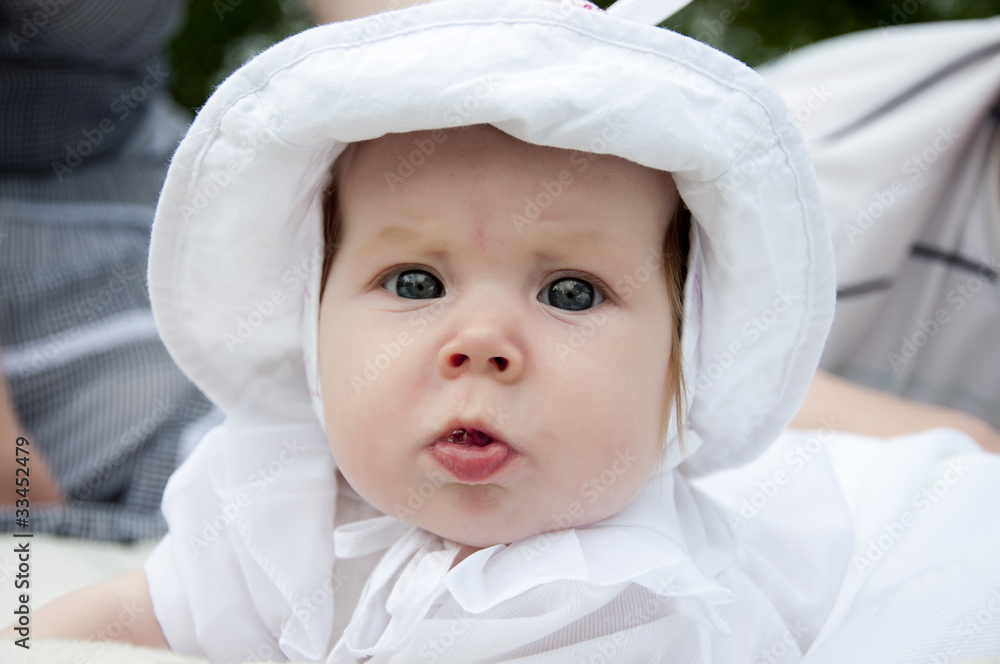 sweet baby in park sweet baby in park