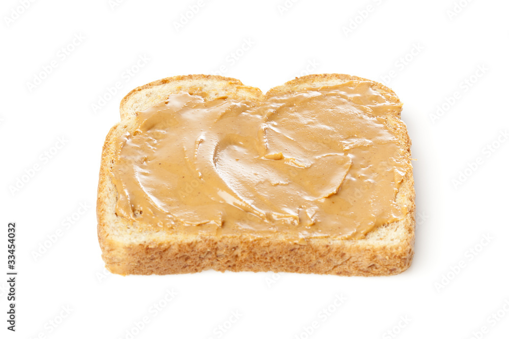 A peanut butter sandwhich A peanut butter sandwhich