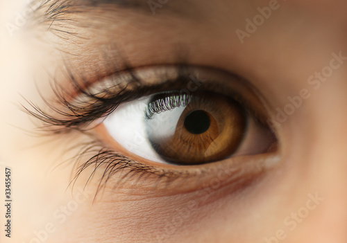 Child's human Eye - Macro - close up