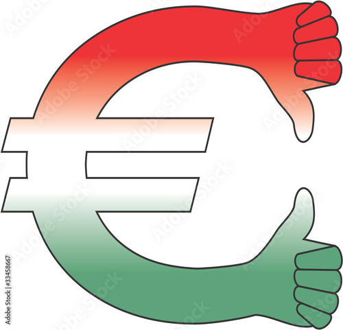 Euro_DaumenHochRunter