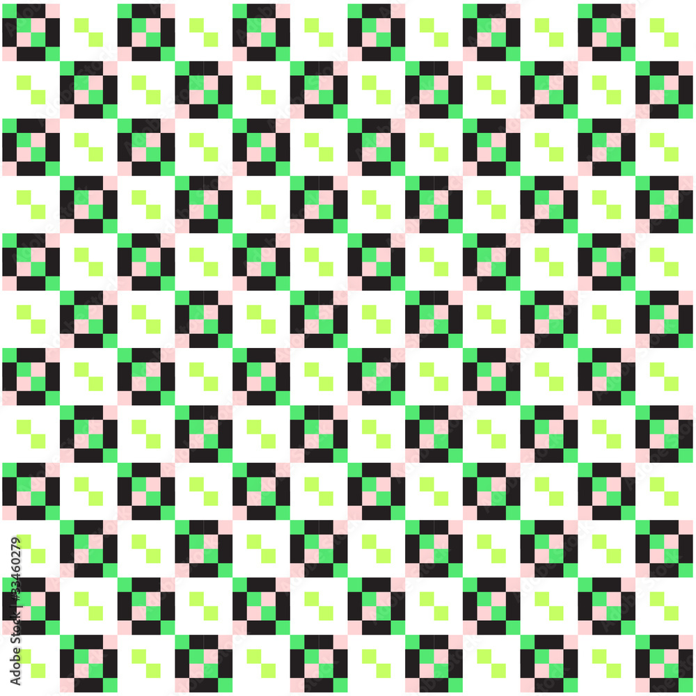 Fototapeta premium Mosaic seamless pattern