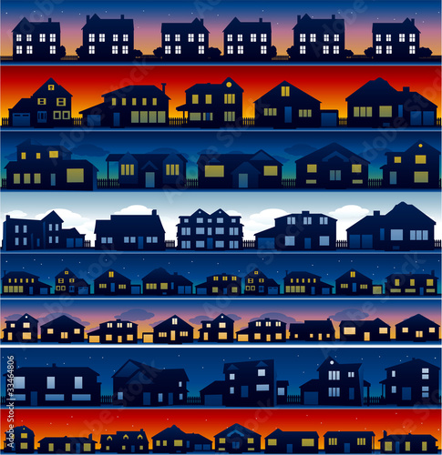 house neighborhood background, real estate