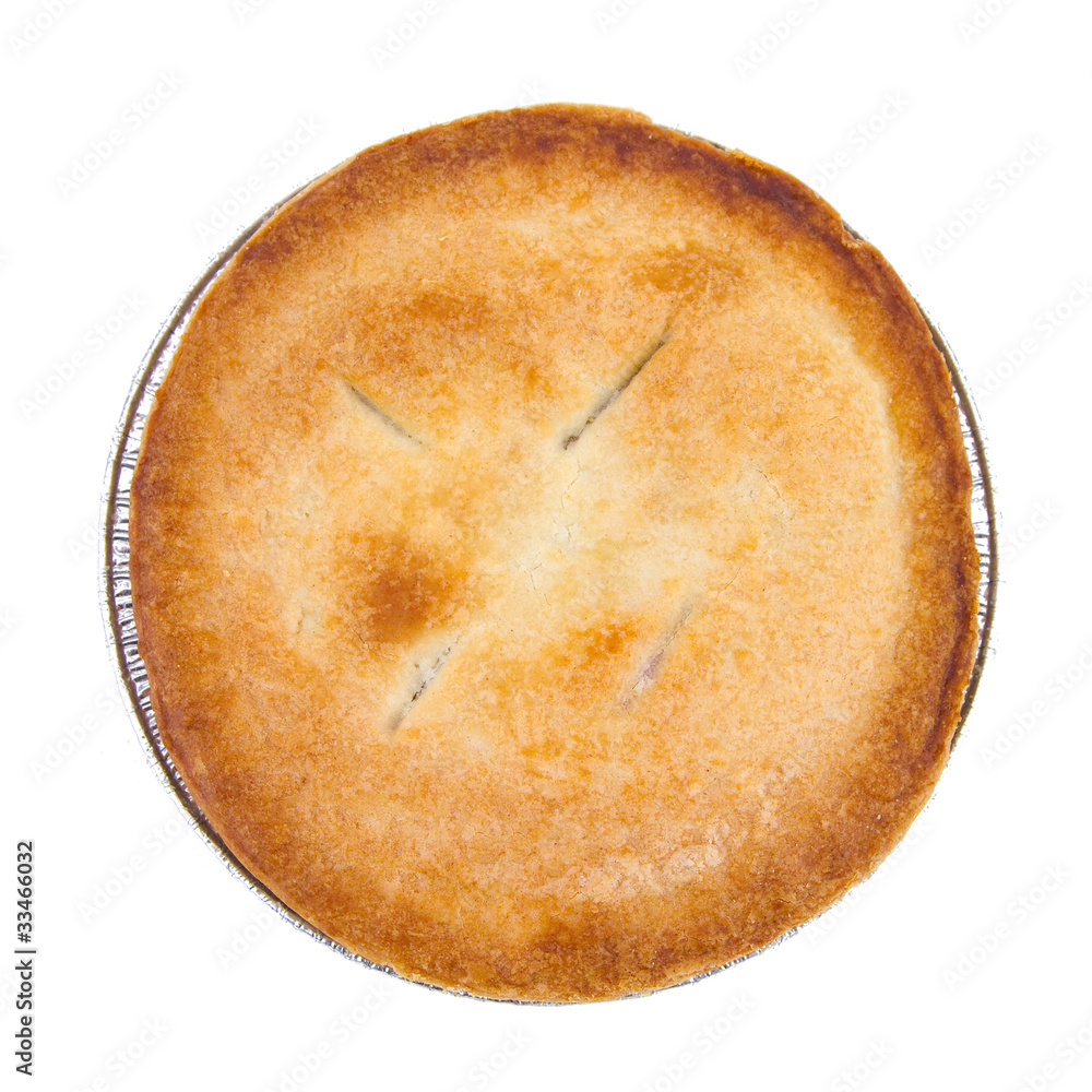 Pie Isolated on White Pie Isolated on White
