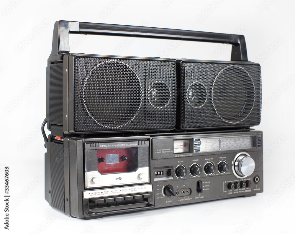 retro ghettoblaster