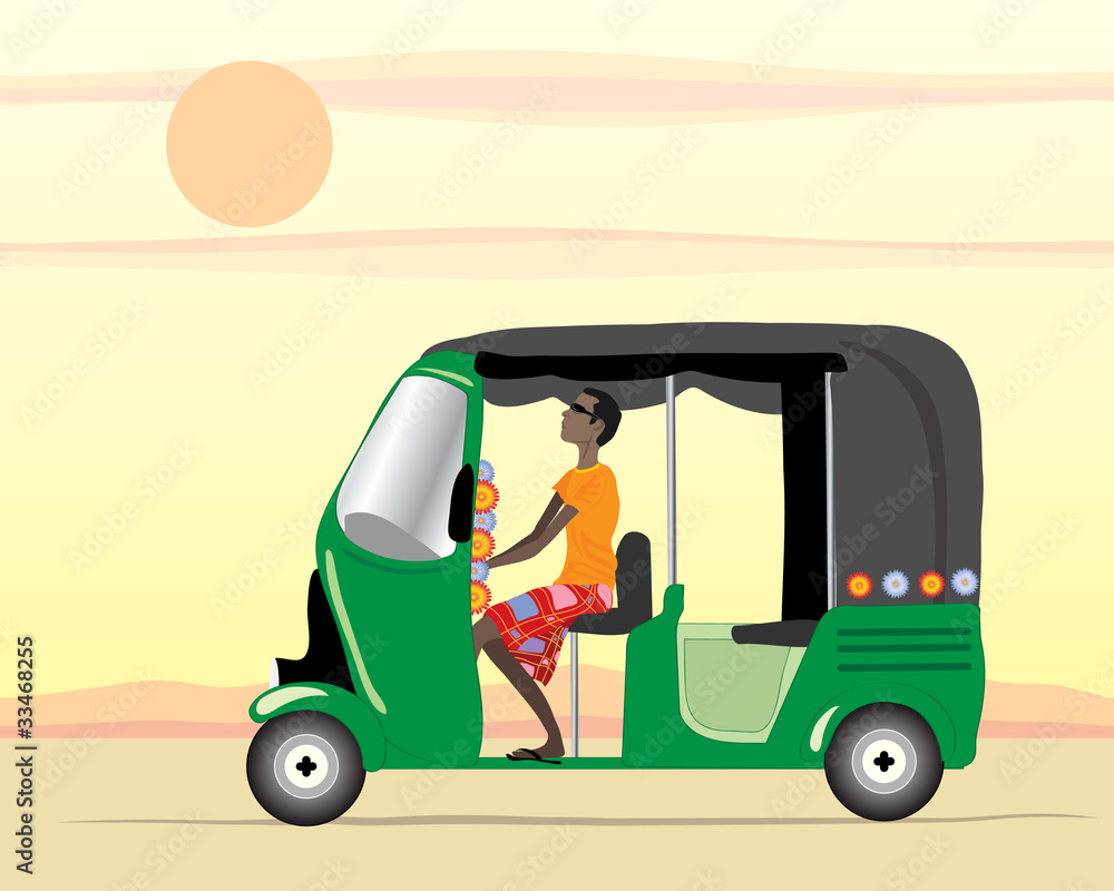 auto rickshaw driver auto rickshaw driver
