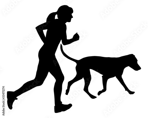 Joggen mit Hund