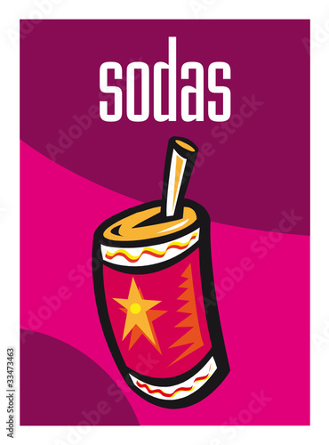 Soda, boisson, liquide, supermarché, aliment, grande surface