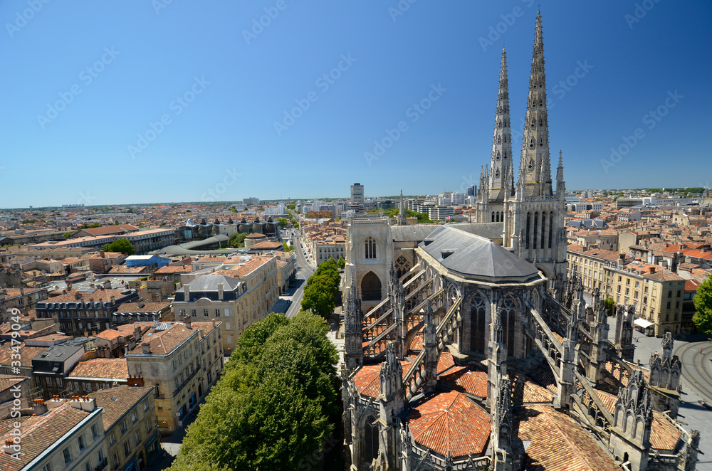La cathédrale Saint André à Bordeaux