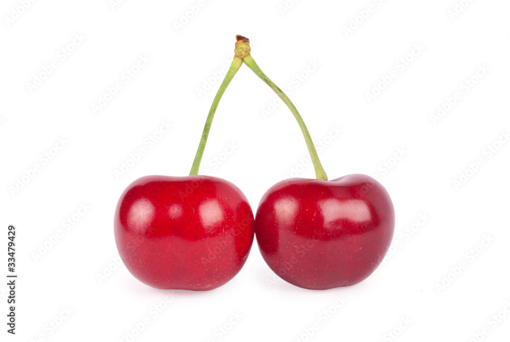 two red cherries two red cherries