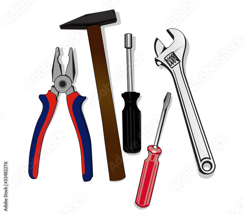 Wallpaper Mural tools work Torontodigital.ca