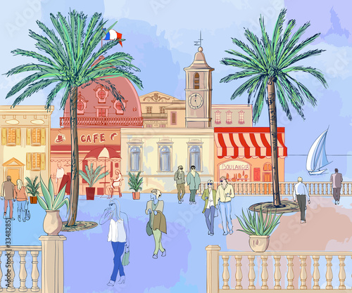 city on the french riviera