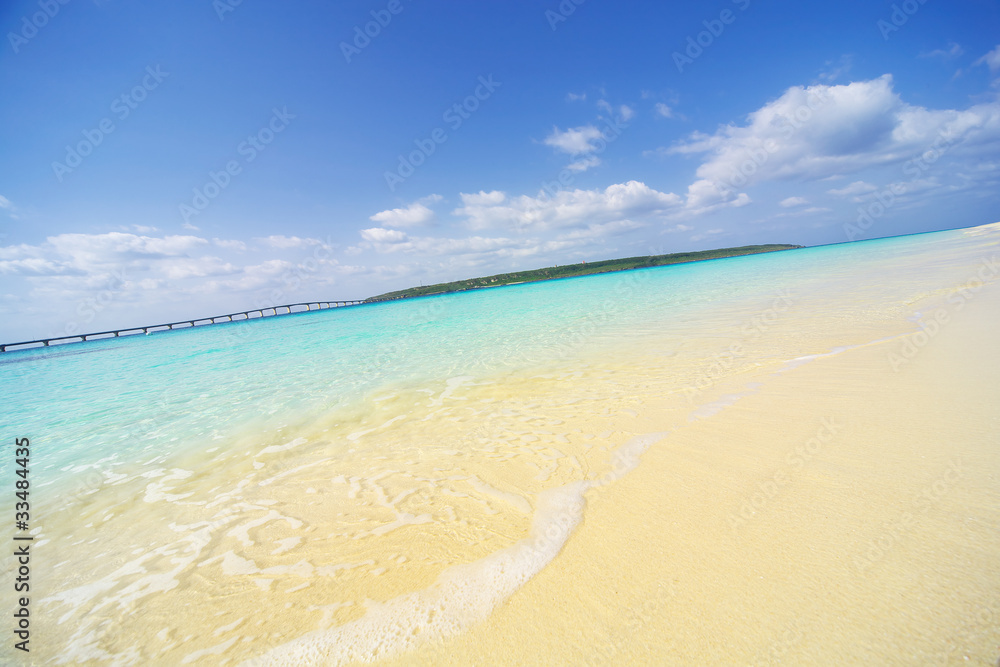 宮古島 来間大橋と前浜ビーチ