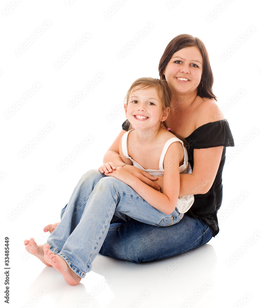 Mother and daughter Mother and daughter