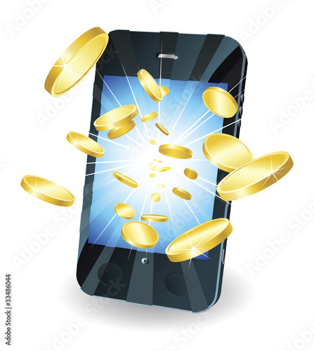 Gold coins flying out of sm...