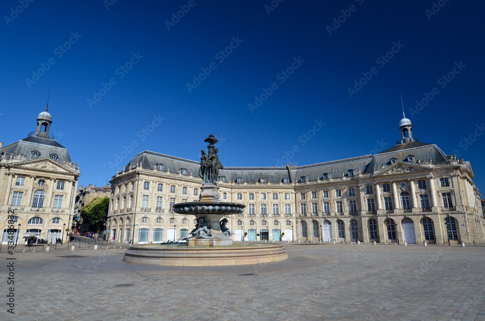 Fototapeta premium Place de la Bourse à Bordeaux