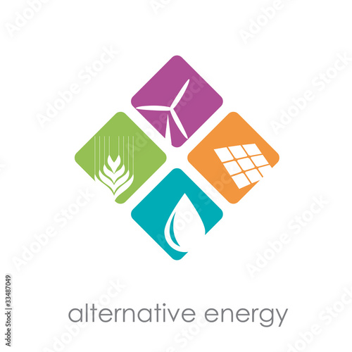 Logo alternative energy # Vector