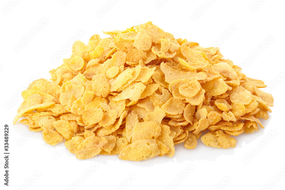 Corn flakes pile
