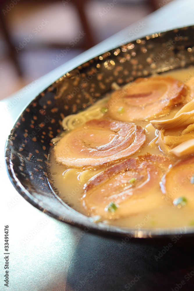 pork with noodle in japanese style pork with noodle in japanese style