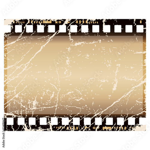 grunge film frame