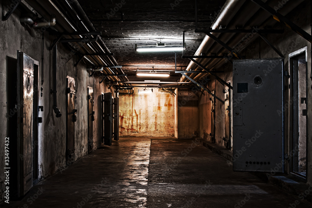 Fototapeta premium Stasi-Gefängnis Hohenschönhausen