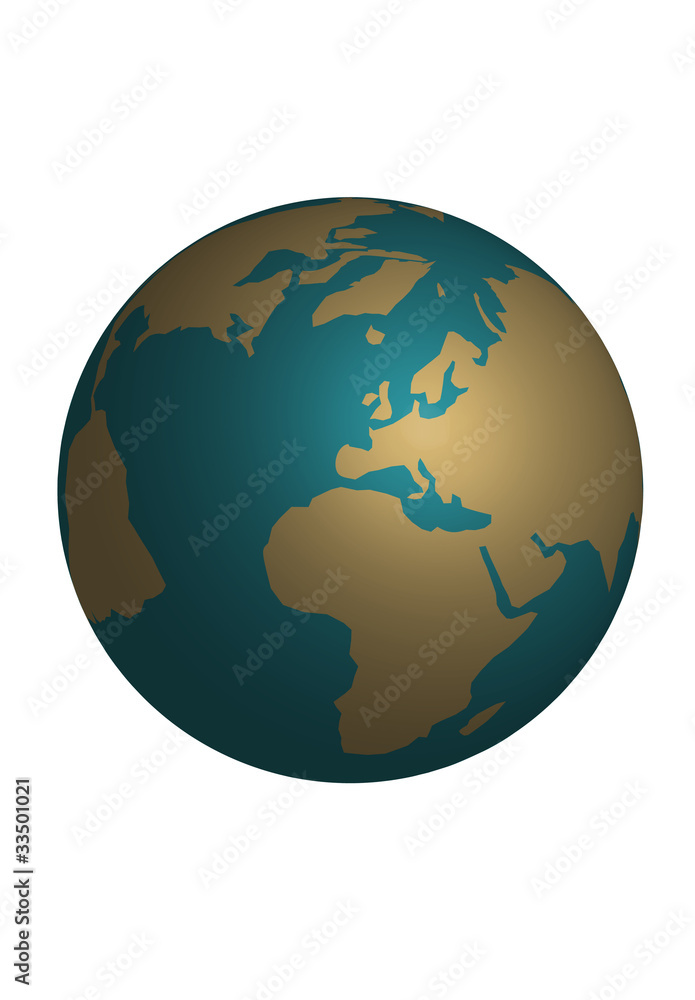 Fototapeta premium World Globe