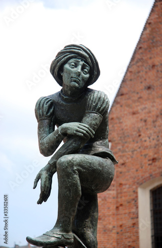 Studentenbrunnen Skulptur Krakow