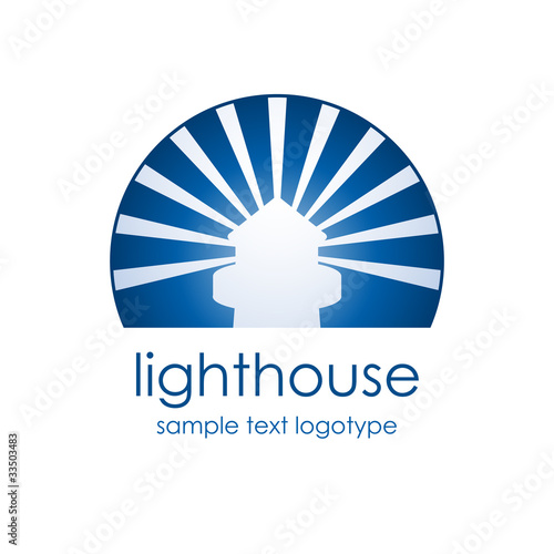 Logo lighthouse # Vector